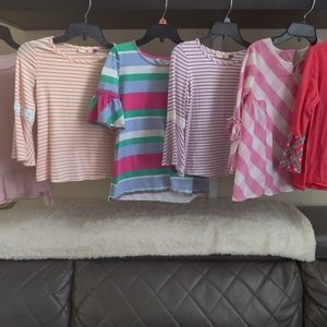 24 Girls Size 12 and 14 shirts